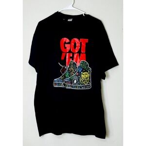 Gildan Heavy Cotton‎ Size XL Men's "Got Em" T shirt Graphic Swag Streetwear